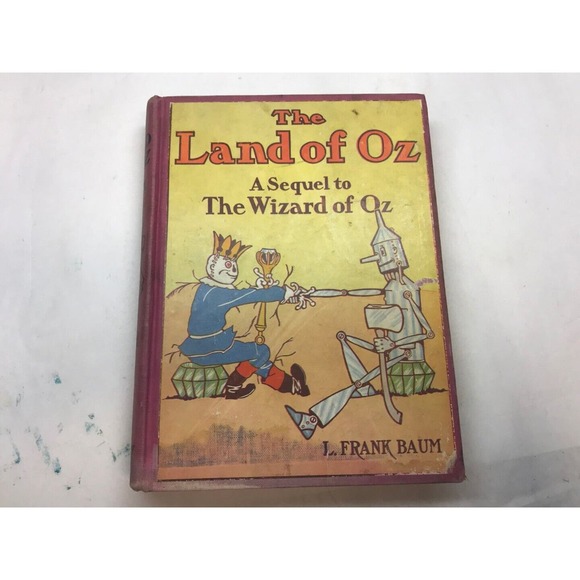 THE LAND OF OZ Frank L. Baum 1st or 2nd EDITION 1920s/30s